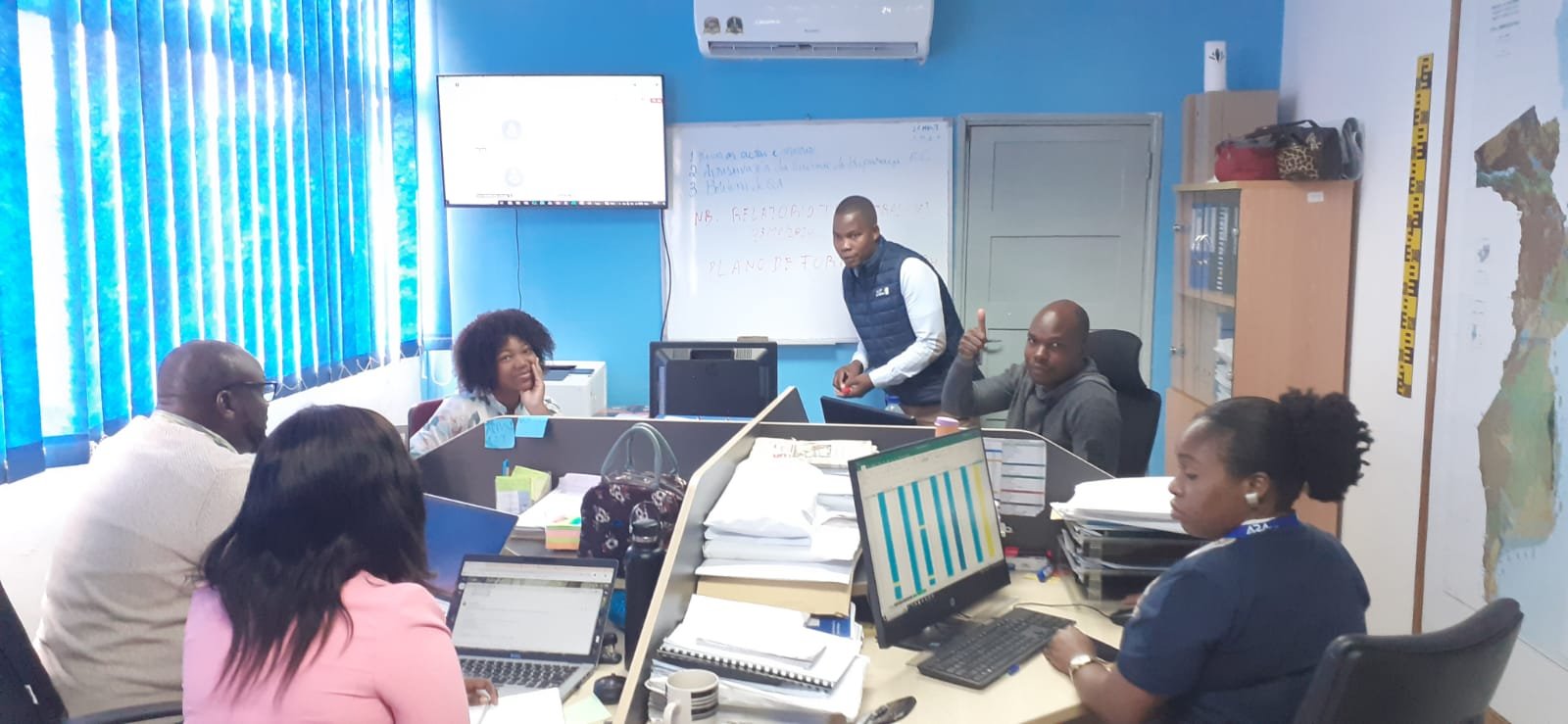 Visita técnica en Mozambique