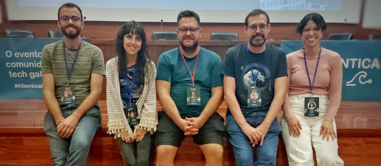 ESF na Atlantica Conf 2023. Acercando a tecnoloxía para o ben común á comunidade tecnolóxica galega