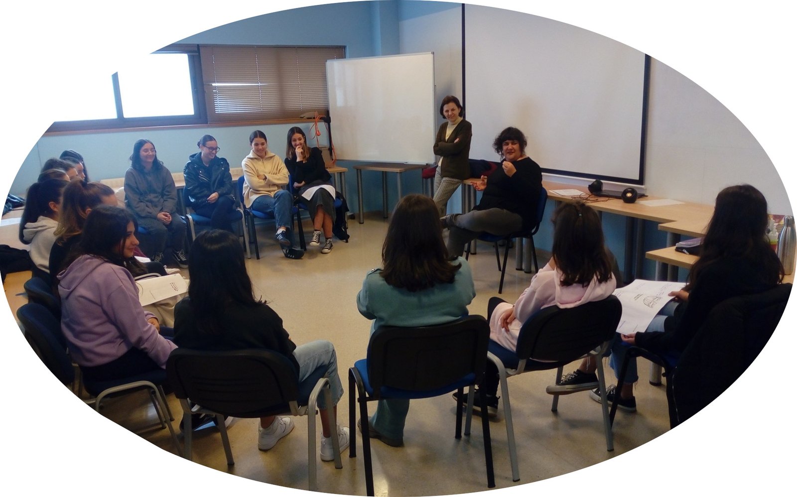 Encontro Hackers Sen Fronteiras de alumnas de secundaria